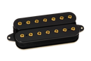 DiMarzio DP707 LiquiFire 7 Neck Humbucker (Black With Gold Poles)