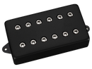 DiMarzio DP216 Mo' Joe Humbucker Bridge Pickup (Black Metal Cover With Nickel Poles)