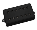 DiMarzio DP245 Dominion Bridge Humbucker Pickup (Black Metal Cover With Black Poles)
