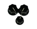 Kluson KJBKSET Exact Vintage Jazz Bass Knob Set