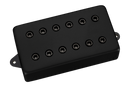 DiMarzio DP216F Mo' Joe Humbucker F-Spaced Bridge Pickup (Black Metal Cover)