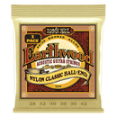 Ernie Ball 3069EB Earthwood Folk Nylon Acoustic Guitar Strings (3 Pack)