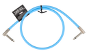 Ernie Ball 6458EB Flex Patch Cable (Blue) - 24"