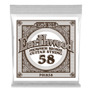 Ernie Ball 1858EB Earthwood Phosphor Bronze Acoustic Guitar String - .058