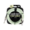 Ernie Ball 6437EB 1/4 à 1/4 Câble d'instrument (Glow in the Dark) - 20 '