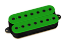 DiMarzio DP712 Super Distortion 7 String Pickup (Green With Black Poles)