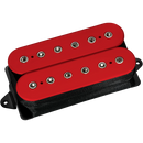 DiMarzio DP159F Evolution F-Spaced Bridge Pickup (Red With Nickel Poles)