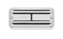 TV Jones SUPER'TRON Bridge Pickup Support universel avec système de clip (Chrome)