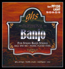 Ghs PF130 Banjo 5 String Ball End Regular .010 - .022