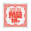 Ernie Ball 1338EB Stainless Steel Electric Bass Guitar String Single - .018P