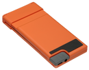 Korg NANOKEYFDLO Foldable Pocket Size MIDI Keyboard (Lava Orange)