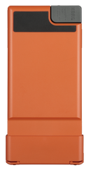 Korg NANOKEYFDLO Foldable Pocket Size MIDI Keyboard (Lava Orange)