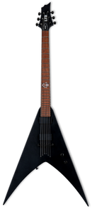 Guitare électrique ESP LTD NERGAL HEX-200 Series (noir satiné)