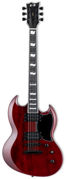 Guitare électrique ESP E-II VIPER (See-thru Black Cherry)