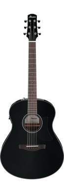 Ibanez AAM100EBK Advanced Acoustic Series Acoustic Electric Guitar (Black High Gloss)