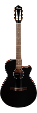 Ibanez AEG50NBKH - CORPS AEG Single Cutaway Guitare Electric-Electric Spruce Top Nylon - noir