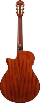 Ibanez AEG50NBKH - CORPS AEG Single Cutaway Guitare Electric-Electric Spruce Top Nylon - noir