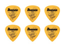 Ibanez B1000PGYE Paul Gilbert Signature Pick 6-Pack (Jaune) - Lourd (1,0 mm)