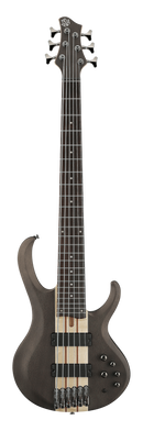 Ibanez BTB606TGF 6 String Electric Bass Guitar (Transparent Gray Flat)
