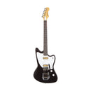 Harmony SILHOUETTE-BIGSBY-SB Silhouette Electric Guitar With Case/Bigsby (Space Black)