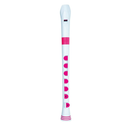 Nuvo N320RDWPKB Recorder+ avec étui rigide baroque (blanc/rose)
