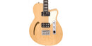 Reverend DUB KING Semi Hollow-Body Electric Bass Guitar (Natural)