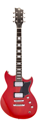 Guitare électrique Révérend SENSEI RA (Cerise transparente)