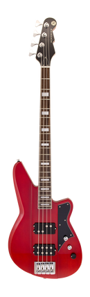 Reverend THUNDERGUN Electric Bass Guitar (Trans Cherry)
