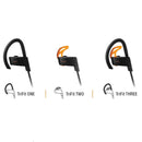 V-Moda VLCT-Black BassFit Wireless In-Ear Sport Headphones (noir)