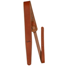 Godin Guitars 052738 Guitar Strap (Brown Leather Felt Pad Embossed)