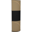 Vicoustic VICB05587 Piège à basse acoustique (bois noir avec extrémités dorées métalliques)