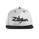 Zildjian ZAHC0022 6-Panel Snapback Hat (White)