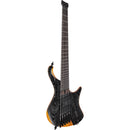 Ibanez EHB1135MSSKL 5 Strings Headless Mutli-Scale Electric Bass Guitar (Silver Wave Black Low Gloss)