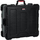 Gator GTSA-MIX12PU ATA-Molded Mixer Case w/ 12U Pop-Up Rack Rails - 21 x 19 x 7.5"