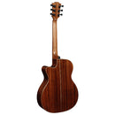 Lag Guitars T118ACE-BRS Tramontane 118 Auditorium Pan coupé Guitare électrique acoustique - Ombre brune