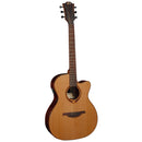 Lag Guitars T118ACE Tramontane 118 Auditorium Pan coupé Guitare électrique acoustique - Naturel