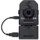Zoom BCQ-2N Boîtier de batterie pour enregistreurs vidéo pratiques Q2n-4K/Q2n
