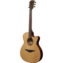 Lag Guitars T118ACE Tramontane 118 Auditorium Pan coupé Guitare électrique acoustique - Naturel