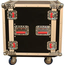 Gator G-TOUR 12UCA-24D Rack Case w/ Casters - 12U, 24" Deep