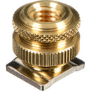 Audio-Technica AT8469 Support de chaussure pour appareil photo vers adaptateur de base fileté 5/8"-27 et 3/8"-16