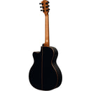 Lag Guitars T118ASCE-BLK Tramontane 118 Auditorium Cutaway Guitare électrique acoustique - Noir