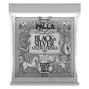 Ernie Ball 2406EB Ernesto Palla Black & Silver Nylon Classical Guitar Strings