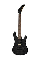 Kramer Striker KSFLSTHSSTBBH Guitare électrique HSS figurée - Noir transparent