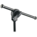K&M 21431 Black Mini Boom Arm Black - Red One Music