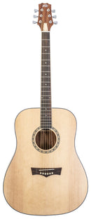 Peavey DELTA-WOODS DW-2 Solid Top Dreadnought Acoustic Guitar w/ Case