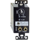 Radial Sb-5W Walldi Radial Engineeringstagebug Sb5W Wall-Mounted Stereo Direct Box - Red One Music