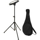 On-Stage DFP5500 Drum Practice Pad with Stand & Bag
