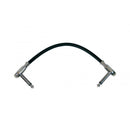 Câble patch PC506B sur scène avec connecteurs Pancake (noir) - 6"