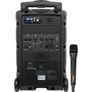 Système de sonorisation Galaxy Audio TV8 Traveler Series 120 W avec récepteur UHF unique et microphone portable sans fil