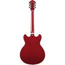 Ibanez AS73TCD AS Artcore - Corps semi-creux avec micros Classic Elite - Rouge cerise transparent